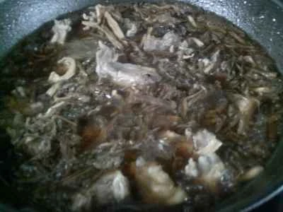 干しタケノコ入り豚バラ肉の煮込みの作り方：11