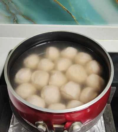 自家製チキンミートボールのレシピ手順：7