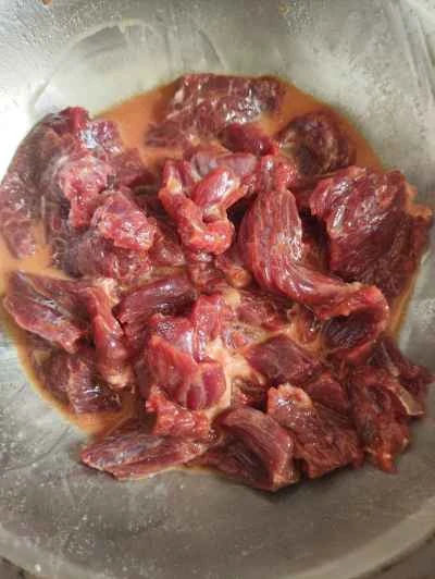 牛肉と唐辛子の炒め物の作り方：4