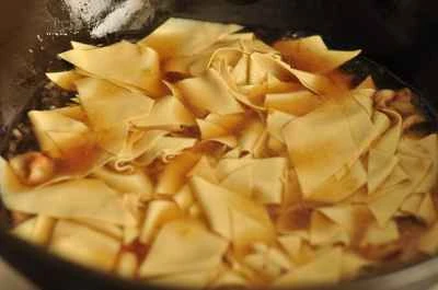 乾燥豆腐とピーマンの炒め物の作り方：6