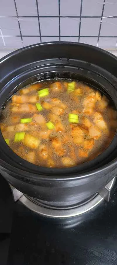 卵入り豚バラ肉の煮込み レシピ手順：5