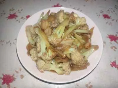 カリフラワー炒めのレシピ手順：4