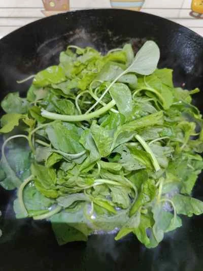 アマランサスのスープを作る手順：9