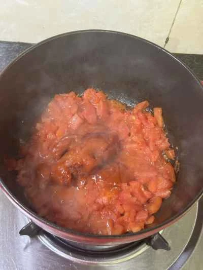 トマト鍋の作り方：8