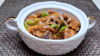 ネギ入り鶏もも肉の煮込みの作り方：13