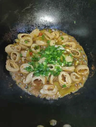 豚腸とキャベツのピクルス炒めの作り方：15