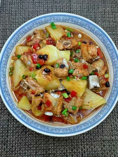 ジャガイモ入り蒸し豚スペアリブの作り方：13