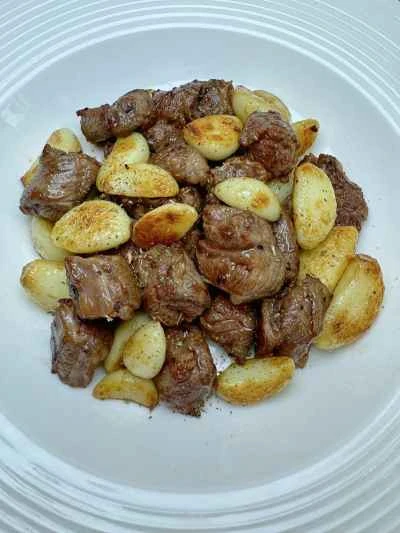 バターガーリックビーフリブ