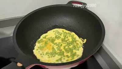 ササゲを使った目玉焼きの作り方：5