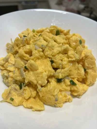 卵とシミの炒め物の作り方：10