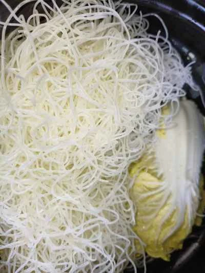 ガーリック春雨とエビとアサリのキャセロールの作り方：5