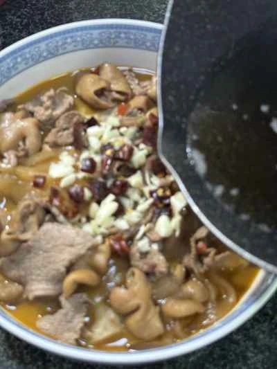 牛豚腸鍋の作り方：16