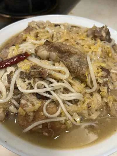 キャベツの酢漬けと豚スペアリブの煮込みの作り方：12