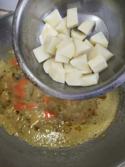 カレーチキンレシピの手順：11