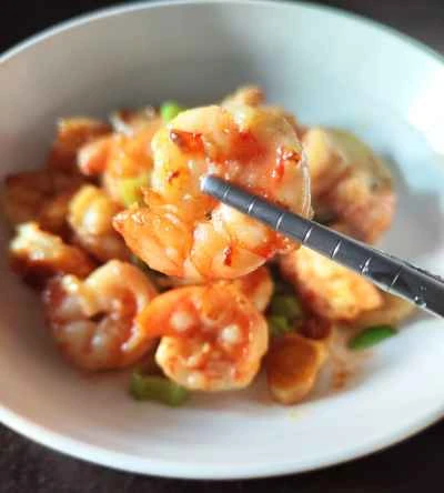 エビ炒めのレシピ