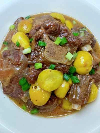 栗入り牛テールの煮込み レシピステップ: 14