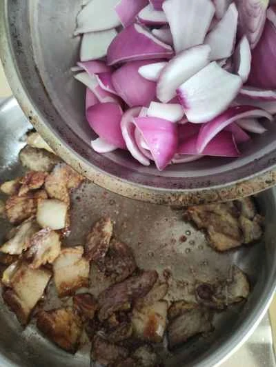 回鍋肉炒めの作り方：5