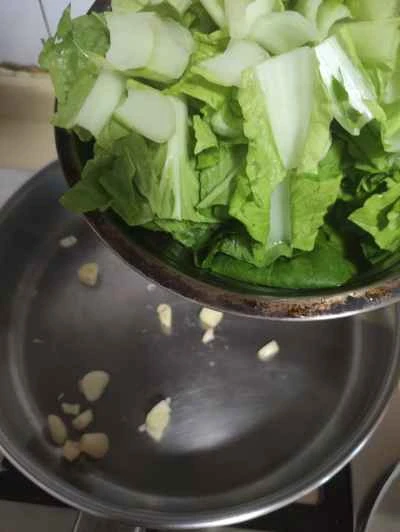 ニンニク風味キャベツの作り方：5