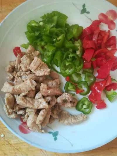 豚肉と唐辛子の炒め物の作り方：5