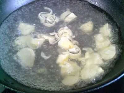 漬物とたけのこ入りベジタリアンチキンの煮込みの作り方：6