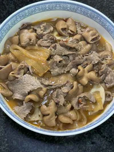 牛豚腸鍋の作り方：14