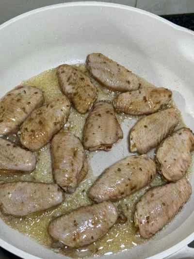 ドライポットチキンウィングとエビの作り方：7