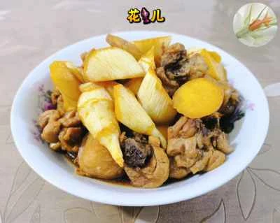 竹竹で煮込んだ鶏肉のレシピ