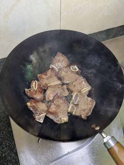 ガーリックビーフリブの作り方：4