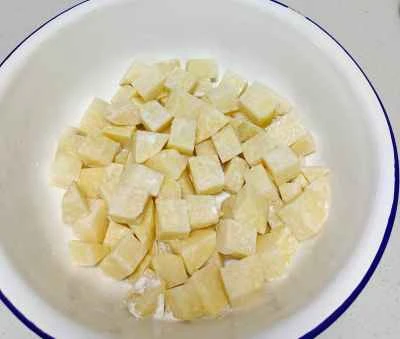 キャラメリゼポテトの作り方：2