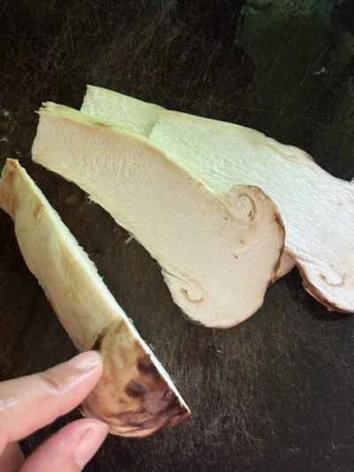 松茸のバター炒めの作り方：2