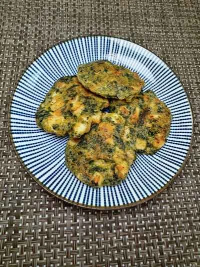 海藻とイカのケーキのレシピ