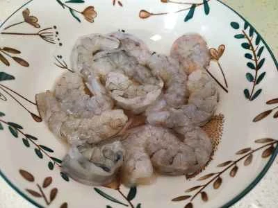 レンコンとエビの炒め物の作り方：6