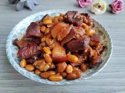 ピーナッツと大豆の煮込み豚肉の作り方：8