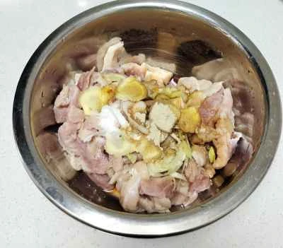 カリカリポークを作る手順：3