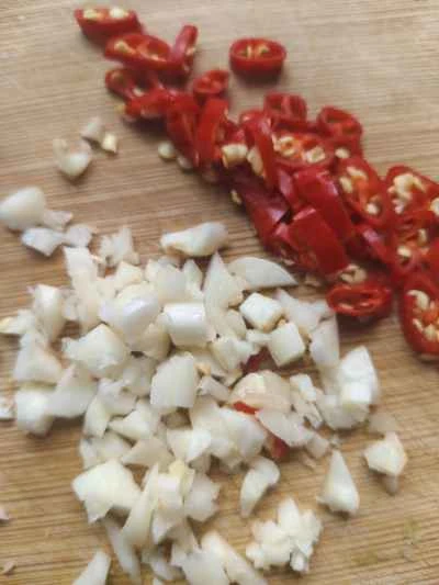 ゴーヤと卵の炒め物の作り方：4