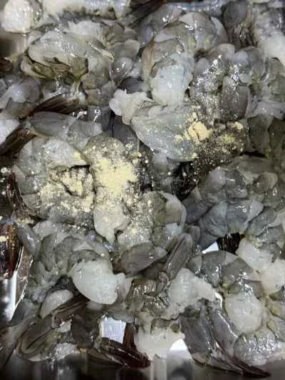 塩コショウエビ団子の作り方：2