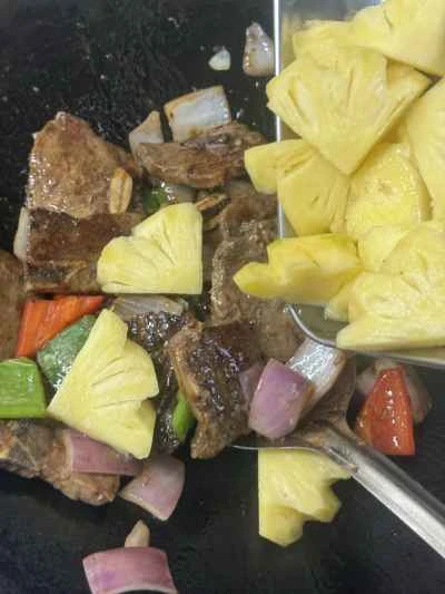 パイナップルビーフショートリブの作り方：8