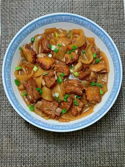 米麺入り豚スペアリブの煮込みの作り方：12