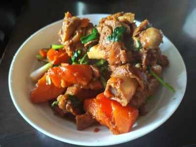 ニンジン入りラムレッグの煮込みの作り方：8