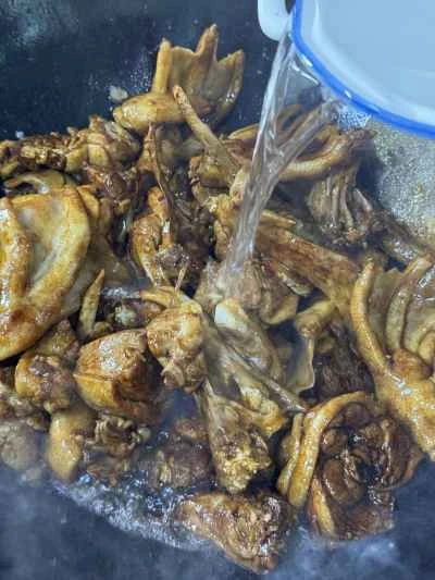 こんにゃく入り鴨肉の煮込みの作り方：8