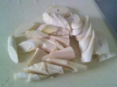 からし菜、たけのこ、ベジタリアンチキンの漬物の作り方：3