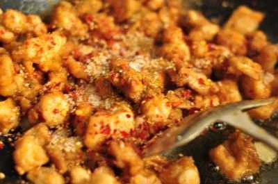 クミンチキンの作り方：7