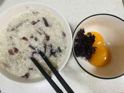 海藻とエビのペーストの作り方：8