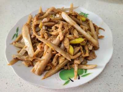 レンコンと豚肉の細切り炒めの作り方：9