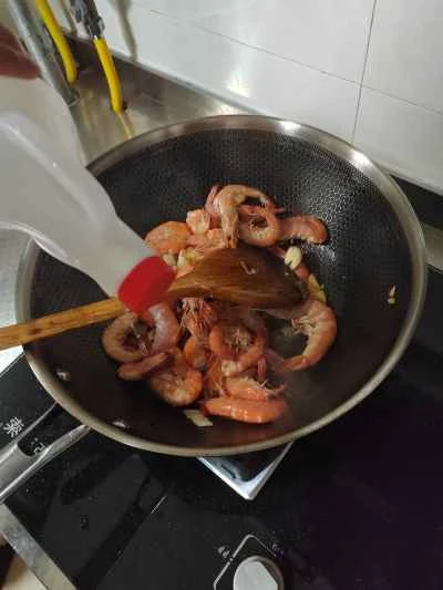 キャベツ、豆腐、エビの煮込みの作り方：12