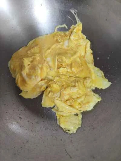 チンゲン菜と春雨の卵炒めの作り方：5