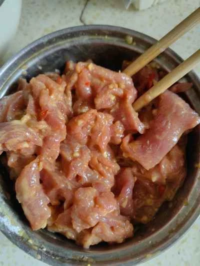 牛肉とピーマンの炒め物の作り方：6