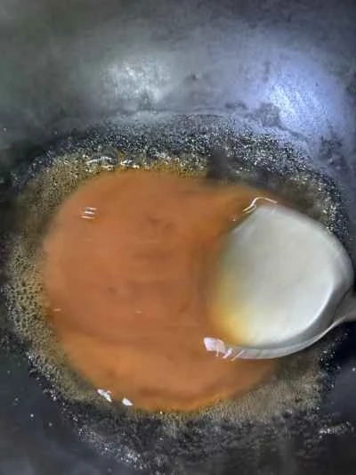 パイナップル入り酢豚の作り方：11