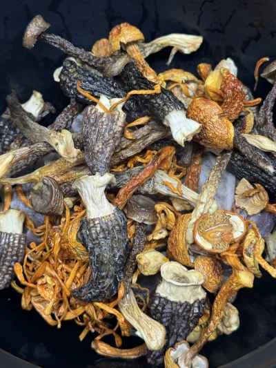 きのこと牛テールのスープの作り方：5