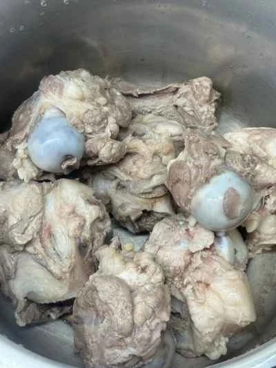 刻んだチリポークリブの作り方：2